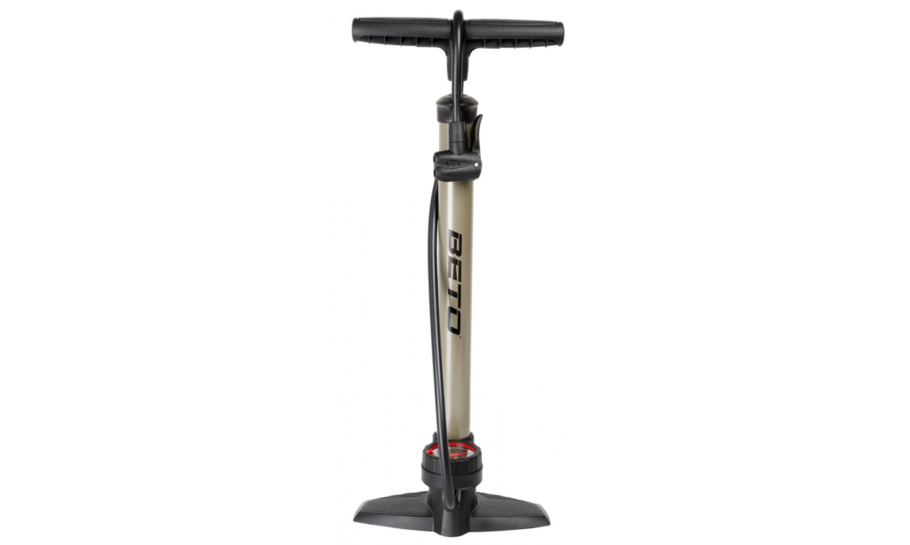 Beto Pompe à Pied 160 Psi - Pompe à Air Alliage Avec Jauge 10,2 Cm, Double Mode (Réservoir/Pompage), Tête Automatique Schrader/Presta, Poids 1900 G